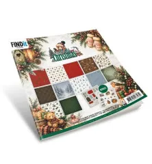8x8 Papier-Set - Good Old Christmas