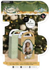 Studio Light - Christmas Forest A5 Gift Box Paper Pad - Gift Bags