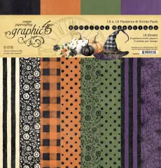 BOOtiful Greetings - 12x12 Patterns & Solids Pack