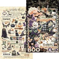 BOOtiful Greetings - Ephemera Die-Cut Assortment