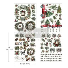 Home For The Holidays - A4 Middy Plus Transfers / Rub-Ons
