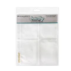 49 And Market - InstaFlip Pocket Page Refills - 4 Pockets