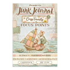 Stamperia - Junk Journal - A5 Focus Points - Cozy Family