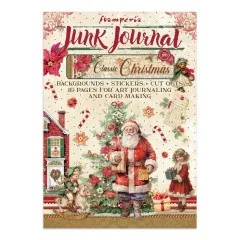 Stamperia - Junk Journal Backgrounds, Stickers, Cut-Outs - Classic Christmas