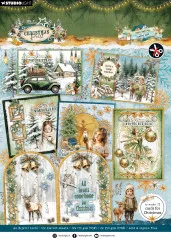 Studio Light A4 Card Making Pad - Christmas Forest