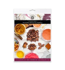 Katy Sue Designs - Silicone Mould - Sculpted Roses