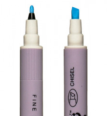 Zig Emboss Fine  Chisel Twin Tip Clear Marker