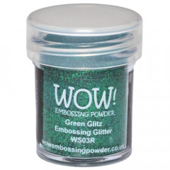 Wow Embossing Glitter - Green Glitz