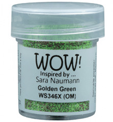 Wow Embossing Glitter - Golden Green (OM)