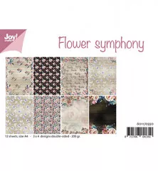 Joy! Craft A4 Paper Pack - Flower Symphony