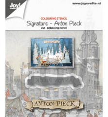 Stanzschablone - Logo Anton Pieck