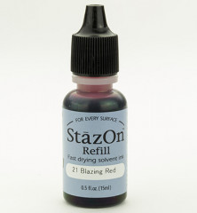 StazOn Re-Inker - Blazing Red