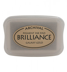 Brilliance Pigment Ink Pad - Galaxy Gold