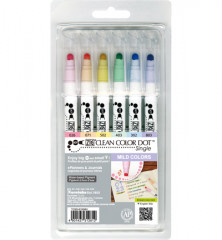 ZIG Clean Color Dot Set - Mild Colors