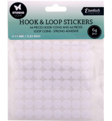 Studio Light HOOK and LOOP Sticker rund Essential Tools Nr. 1