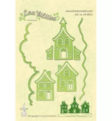 Lea bilitie Präge- Schneideschblone - Houses