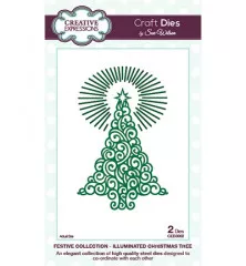 Craft Dies - Illuminated Christmas Tree Craft Dies - Illuminated Christmas Tree