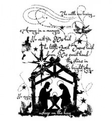 Clear Stamps Set - Vintage Nativity