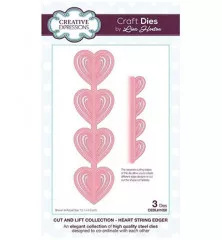 Craft Dies - Heart String Edger Craft Dies - Heart String Edger