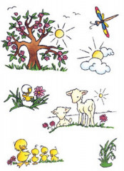 Clear Stamps Frühling