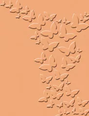 Embossingschablone - Butterfly Kisses