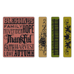 Embossing Folder - Thankful