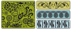 Embossing Folder - Bohemian Botanicals Set