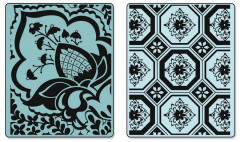 Embossing Folder - Free Spirit Florals Set