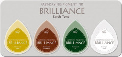 Brilliance Dew Drop Stempelkissen Set - Earth Tone