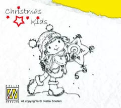Clear Stamp Christmas Kids You like my Star