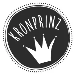 Holzstempel rund - Kronprinz