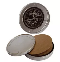 Metal film canister and kraft album