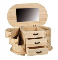 Schmuckkasten Holz (2. Wahl)