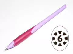 Ziselierstift neu: Stern 6 mm