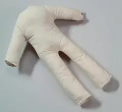 Puppenkörper gefüllt