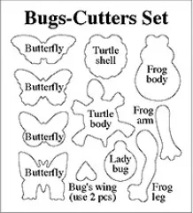 Ausstecher Set Schmetterlinge