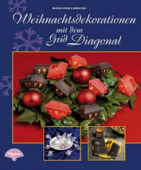 Weihnachtsdekorationen mit dem Grid diagonal (Deutsch)