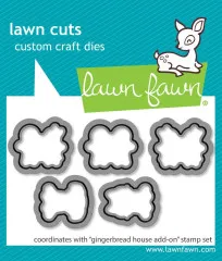 Lawn Cuts Dies - Gingerbread House Add-On
