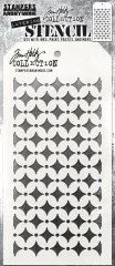 Tim Holtz Layering Stencil - Retro Diamond