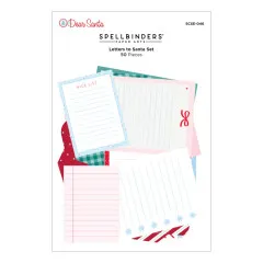 Spellbinders - Dear Santa - Cardstock Embellishments Letters to Santa