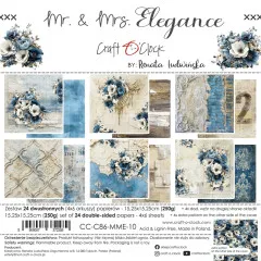 Mr. & Mrs. Elegance - 6x6 Paper Set