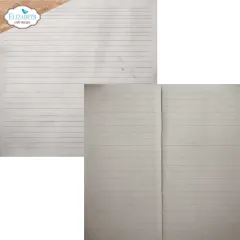 Musterseite mit liniertem Papier in zwei Ausführungen