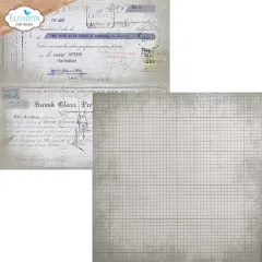Musterseite mit historischem Zahlungsbeleg und Aktienzertifikat "Second Class Preference Scrip"