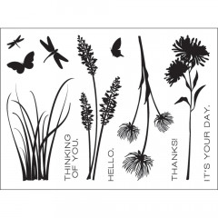 Clear Stamps - Wildflower