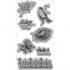 Cling Stamps - Secret Garden 3