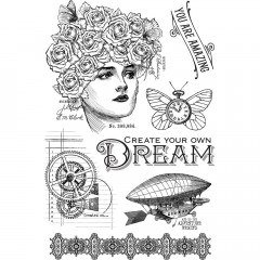 Clear Stamps - Imagine - Dream