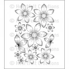 Cling Stamps - Sun Kissed Fleur