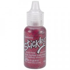 Stickles Glitterglue - Cranberry