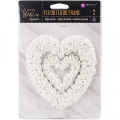 Memory Hardware Resin Frames - Fleur Coeur