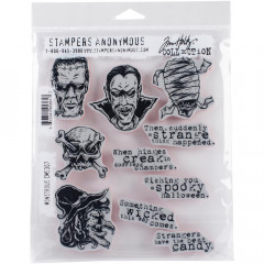 Cling Stamps Tim Holtz - Monstrous